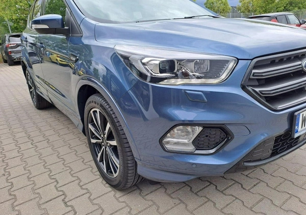 Ford Kuga cena 91900 przebieg: 73018, rok produkcji 2019 z Warszawa małe 326